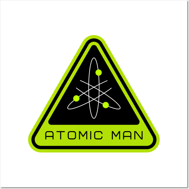 Atomic Man Wall Art by Z1